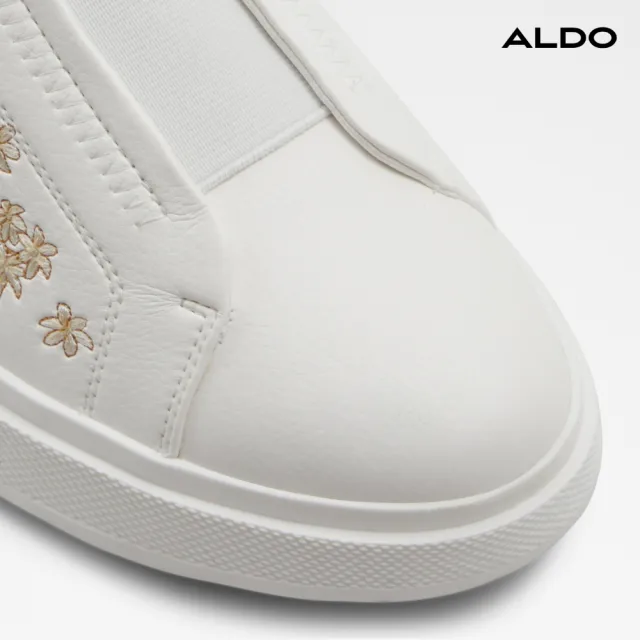 【ALDO】ANSEL-經典潮流限定款舒適休閒小白鞋-男鞋(白混紅)