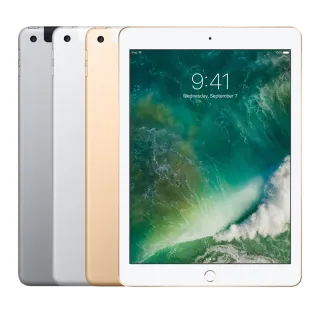 【Apple】A級福利品 iPad 5 9.7吋 A1823/Wi-Fi+Cellular/LTE/128G(贈皮套+鋼化貼/可插電話卡)