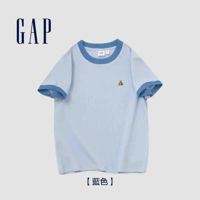 【GAP】Logo小熊圓領短袖T恤-多色可選(885843&429376)