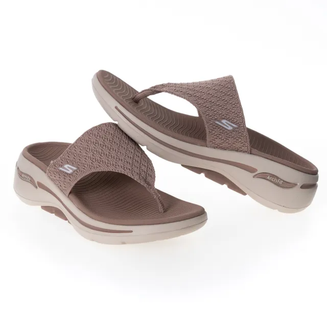 【SKECHERS】女鞋 健走系列涼拖鞋 GO WALK ARCH FIT SANDAL(140803TPE)