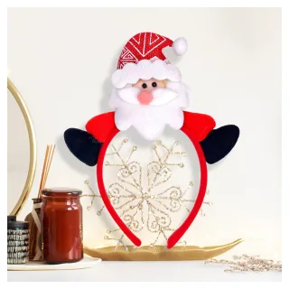 【摩達客】耶誕派對-聖誕老公公跨腿聖誕髮箍(聖誕髮箍)