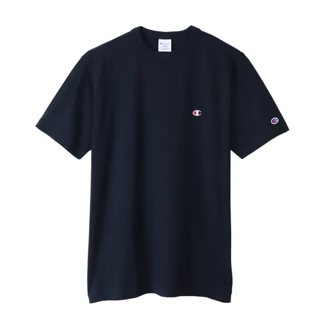 【Champion】官方直營-經典刺繡LOGO素色短袖Tee-男(8色)