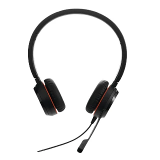 【Jabra】Evolve 30II MS 有線貼耳式商務會議耳機麥克風(頭戴式立體聲遠距教學耳機麥克風)