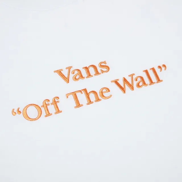 【VANS 官方旗艦】SLOGAN 男女款白色短袖T恤