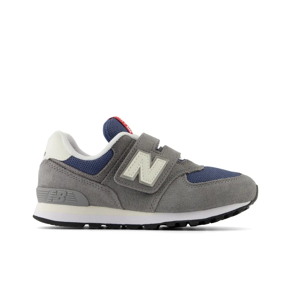 【NEW BALANCE】NB 童鞋/男童/女童_灰藍色_PV574GWH-W