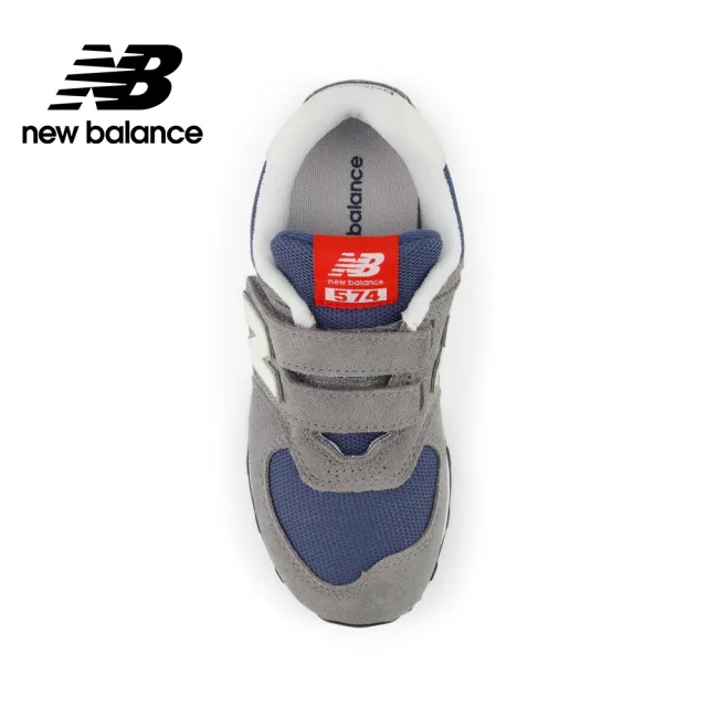 【NEW BALANCE】NB 童鞋/男童/女童_灰藍色_PV574GWH-W