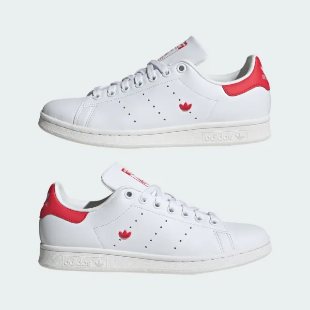 【adidas 愛迪達】STAN SMITH 休閒鞋 運動休閒鞋 小白鞋 女鞋 - Originals IE0460