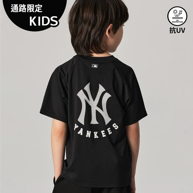 【MLB】童裝 短袖T恤 紐約洋基隊(7ATSCP343-50BKS)