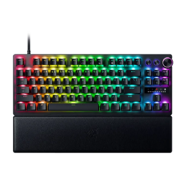 【Razer 雷蛇】Huntsman V3 Pro TKL 獵魂光蛛 V3 Pro TKL-Analog 機械式鍵盤 中文鍵盤/光學軸_RZ03-0498150