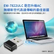 【EDIMAX 訊舟】7822ULC AC1200 Wave2 雙頻USB無線網路卡(台灣製)