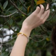 【Olivia Yao Jewellery】份量感首飾 曲線雙色調節式珍珠手鍊(Vine Collection)