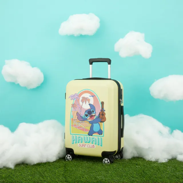 【Disney 迪士尼】史迪奇 28吋行李箱 旅行箱