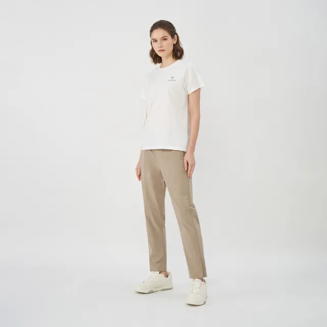 【GIORDANO 佐丹奴】女裝防潑水日常機能錐形褲 All Day Pants系列(18 卡其)