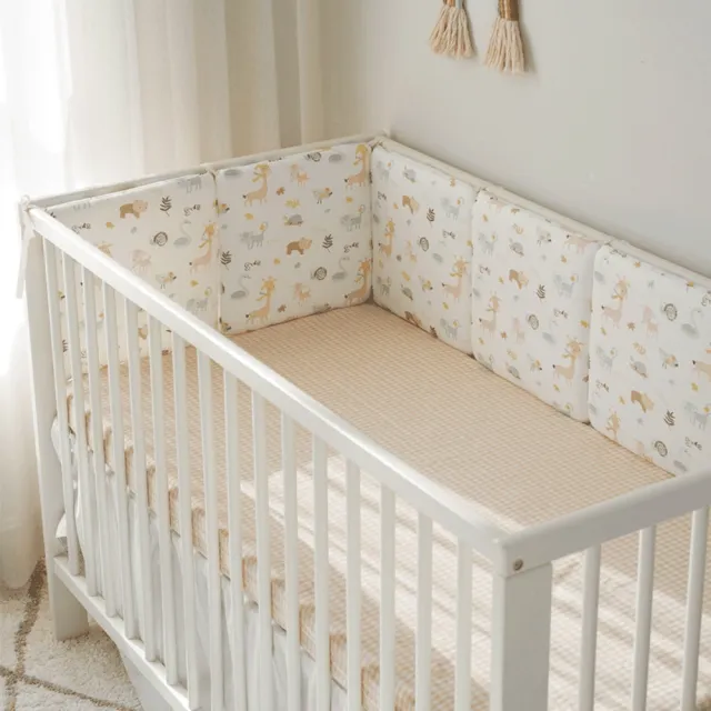 嬰兒防撞床護欄 多款可選(360度紗布床圍/床邊護欄)