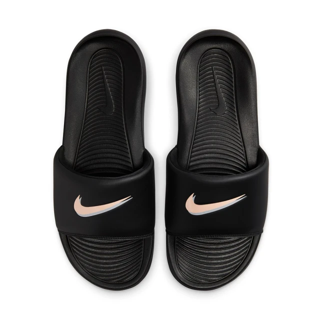 NIKE 耐吉NIKE 耐吉 拖鞋 男鞋 運動 VICTORI ONE SLIDE SWSH 黑 FZ1395-001