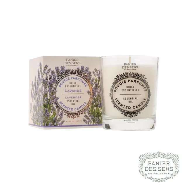 【Panier des Sens】舒心薰衣草 香氛蠟燭 180g(Lavender Vegan)