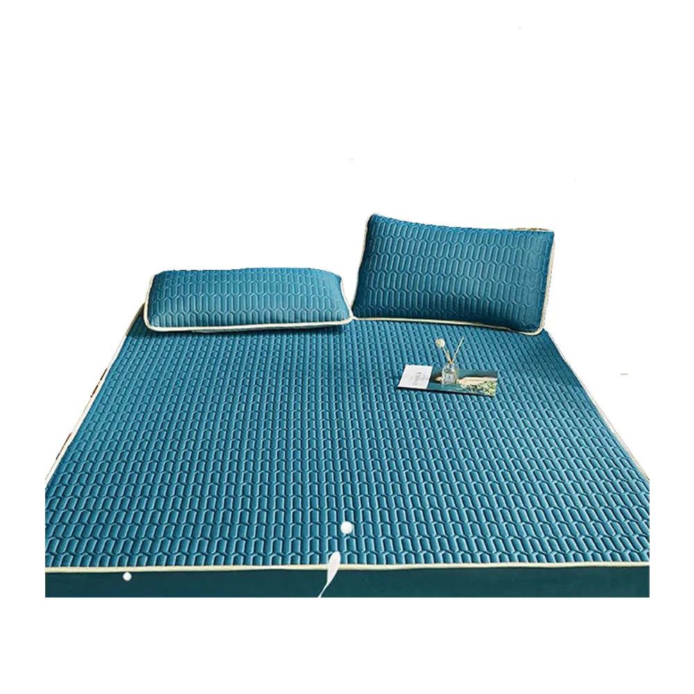 禮盒組-床包式乳膠涼蓆-標準單人/加大單人尺寸(床包、乳膠、涼墊)