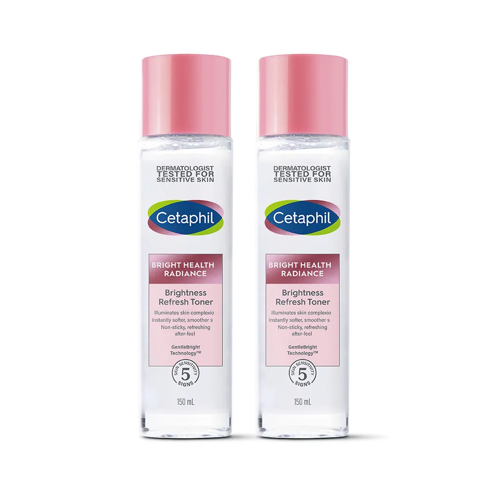 【Cetaphil 舒特膚】官方直營 BHR淨白煥新化妝水 150ml*2入(淡斑美白/緊緻抗老/保濕亮白/暗沉蠟黃)