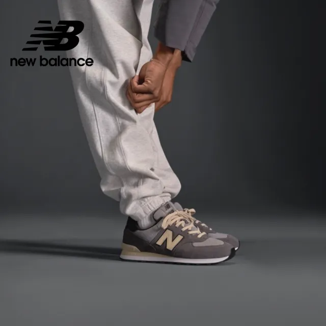 【NEW BALANCE】NB 復古鞋/運動鞋_中性_深灰色_U574LGG-D