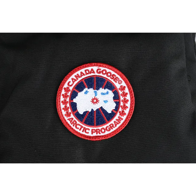 【CANADA GOOSE】Freestyle經典刺繡圓標LOGO羽絨背心(黑/男款)