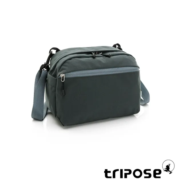 【tripose】PLAIN機能尼龍輕量大容量斜背包(兩色)