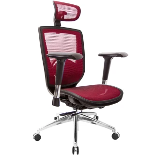 【GXG 吉加吉】高背全網 電腦椅 鋁腳/4D金屬扶手(TW-81Z6 LUA7)
