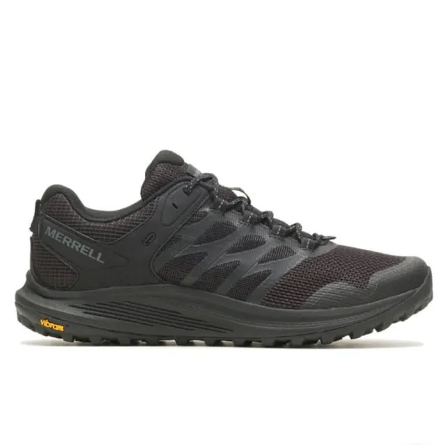 【MERRELL】男 NOVA 3 輕量越野健行鞋.透氣登山鞋.戶外休閒運動鞋(ML067599 黑色)