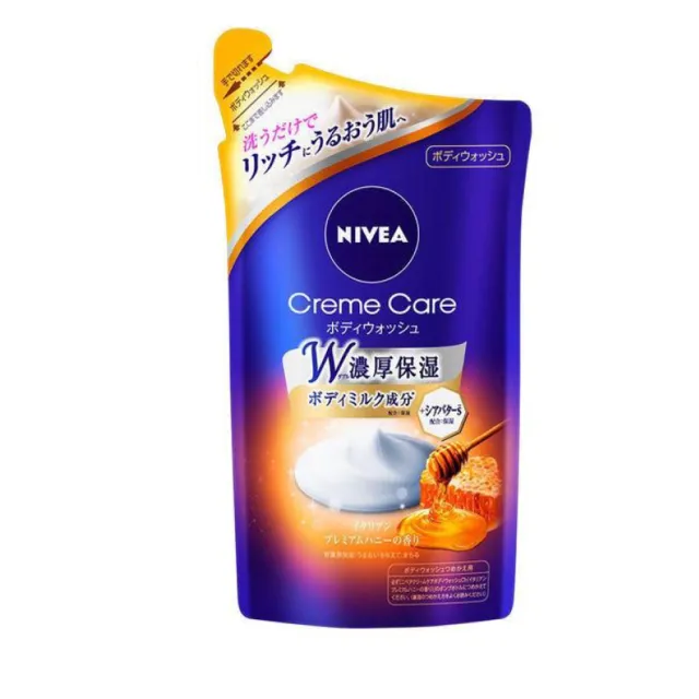【NIVEA 妮維雅】濃厚保濕沐浴乳 補充包-360ml(多款香味)