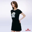 【BRAPPERS】女款 海螺少女印花T恤(黑)