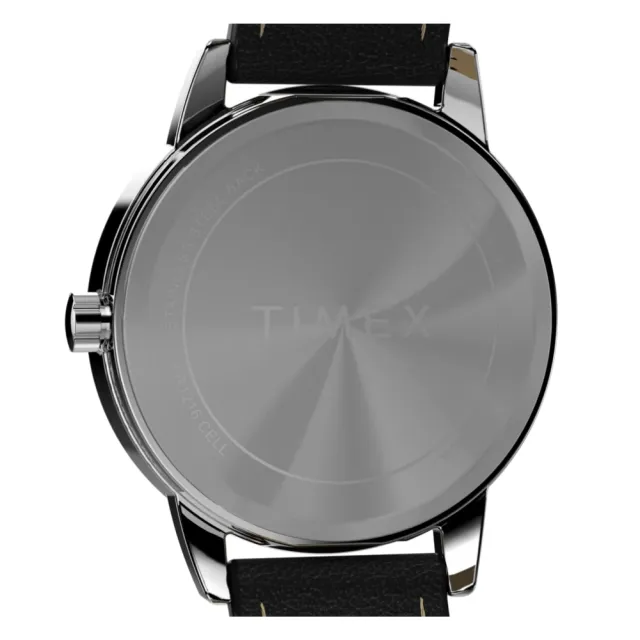 【TIMEX】天美時 Easy Reader 30毫米銀色錶殼 環保永續錶帶手錶 白x黑 TXTW2W32500
