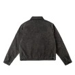 【Dickies】男款水洗黑純棉帆布可調節式下擺設計外套｜DK012971H86