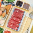 【勝崎生鮮】美國藍帶雪花牛火鍋肉片4盒組(200公克±10% / 1盒)