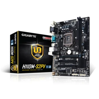 【GIGABYTE 技嘉】H110M-S2PV 主機板+微星 SPATIUM S270 240GB SATA 2.5 SSD(組合1-1)