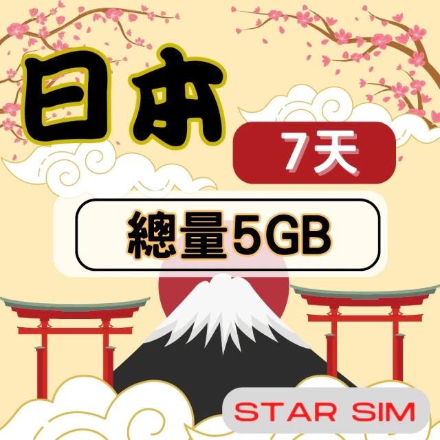 星光卡 STAR SIM 日本上網卡15天 每天1GB 高速