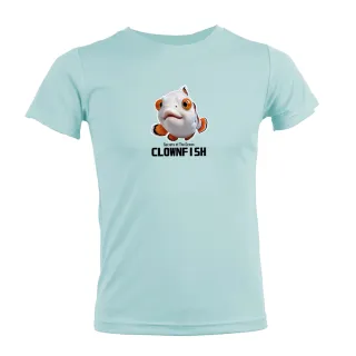 【台製良品】吸排短袖原創T恤 O1 海洋系列 海洋TEE 小丑魚 搞怪(多色 加大尺碼 男女適穿 M-5L)
