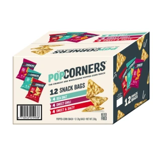 即期品【Lay’s 樂事】POPCORNERS爆米花脆片組336gX2組(短尾矮袋鼠/零食/洋芋片)