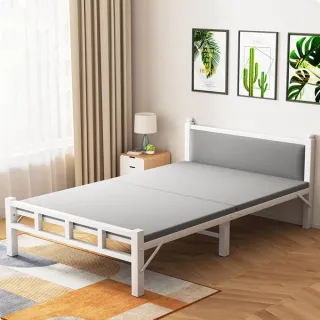 【MINE 家居】單人床 折疊床 雙款選購 寬度100X198公分(單人床/折疊床/鐵床)