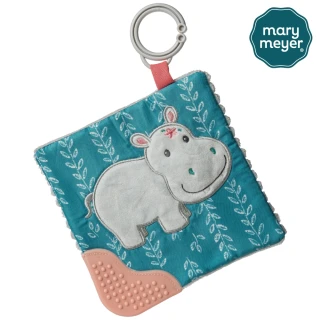 【Mary Meyer】多功能固齒沙沙紙-河馬喜寶(響紙 彌月禮 新生兒玩伴)
