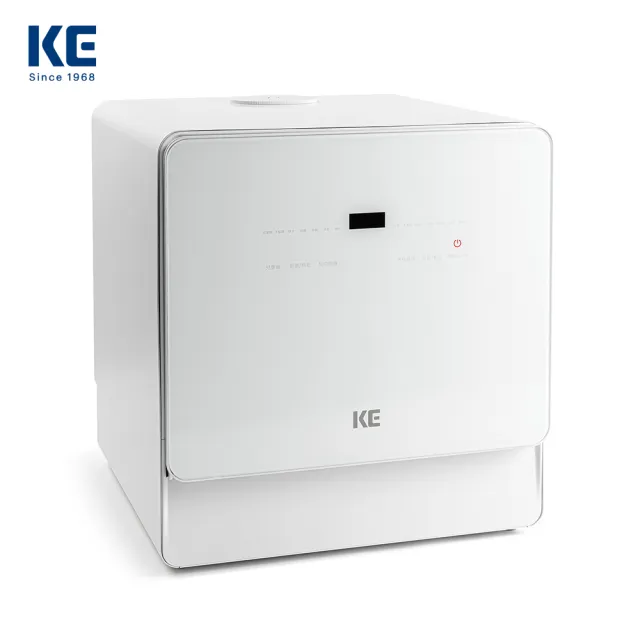 桌上型洗碗機 KDW-236W(限量福利品/非全新品)(6人份免安裝洗烘碗機、最高溫80度C、UV殺菌)