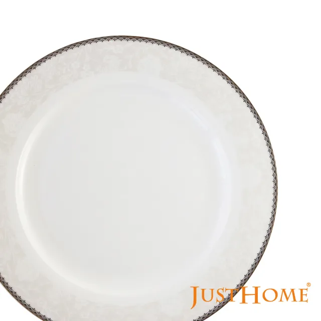 【Just Home】英式高級骨瓷雙層蛋糕盤架組/點心盤架/下午茶(附禮盒)