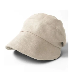 【QUEENHEAD】日系冷感抗UV自由變型防曬帽(杏色)