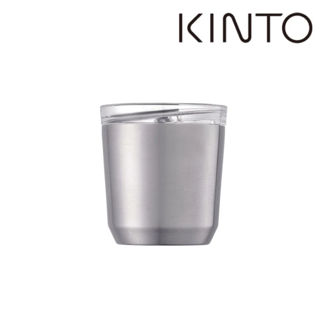 Kinto TO GO TUMBLER保溫隨行杯240ml（栓蓋版）-不鏽鋼