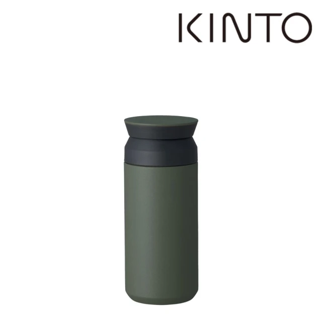 Kinto TRAVEL TUMBLER隨行保溫瓶350ml-森林綠