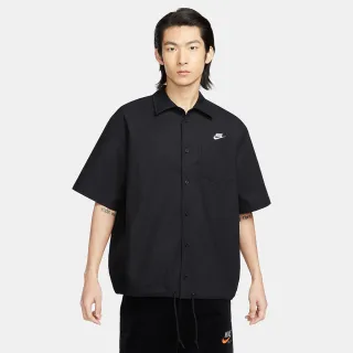 【NIKE 耐吉】AS M NK CLUB SS VENICE TOP 黑 上衣 男 短袖 上衣 襯衫 穿搭(FN3903-010 ∞)