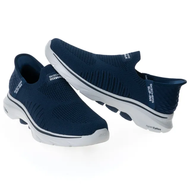 【SKECHERS】男鞋 健走系列 瞬穿舒適科技 GO WALK 7(216552NVY)