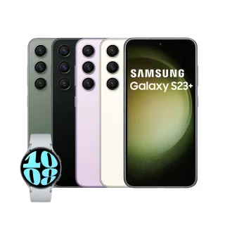 【SAMSUNG 三星】Galaxy S23+ 5G 6.6吋(8G/256G/高通驍龍8 Gen2/5000萬鏡頭畫素/AI手機)(Watch6 44mm組)