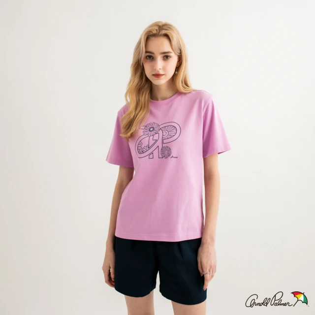 5th STREET 女裝亮片繡字短袖T恤-粉紅 推薦