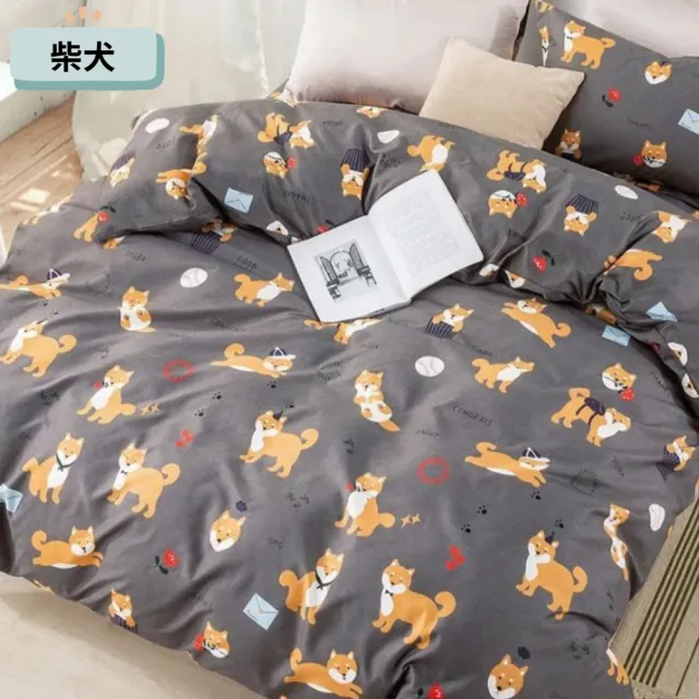 【不賴床】舒柔棉床包枕套組(單人/雙人/加大/床包+枕套*2)