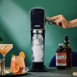 【Sodastream】ART 拉桿式自動扣瓶氣泡水機 大理石黑(加碼送4隻鋼瓶 含原箱共5隻)