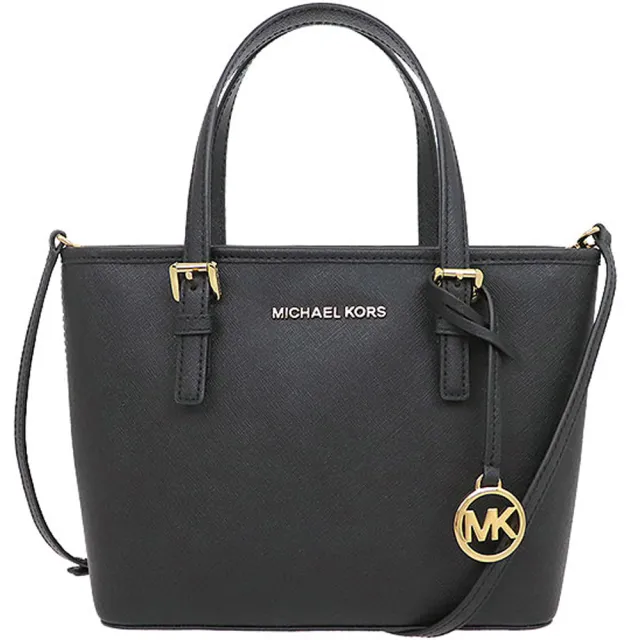 【Michael Kors】PVC滿版LOGO小款手提斜背托特包(6色)